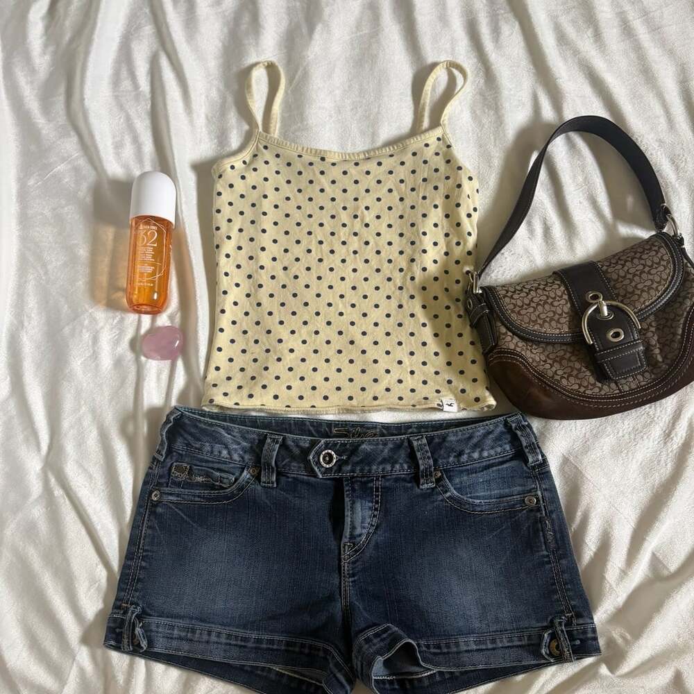 Hollister Polka Dot Camisole Top